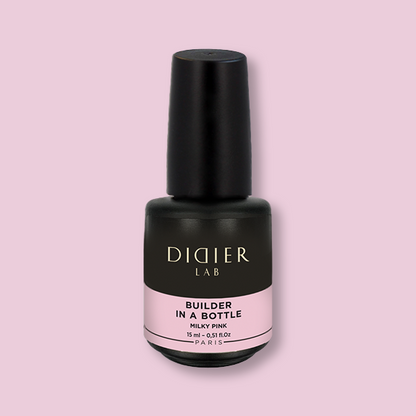 Builder Gel in a bottle "Didier Lab", Milky Pink, 15ml