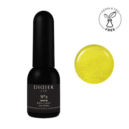 Gel polish "Didier Lab", Brillant NEON, No2, 8ml