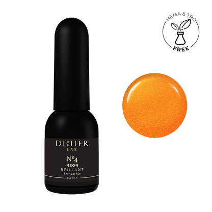 Gel polish "Didier Lab", Brillant NEON, No4, 8ml