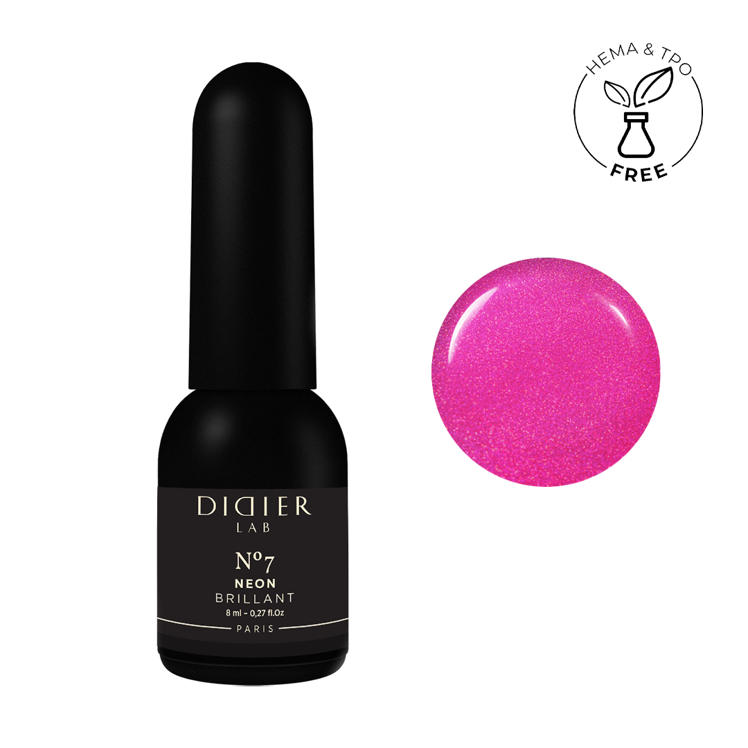 Gel polish "Didier Lab", Brillant NEON, No7, 8ml