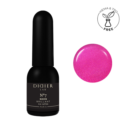 Gel polish "Didier Lab", Brillant NEON, No7, 8ml