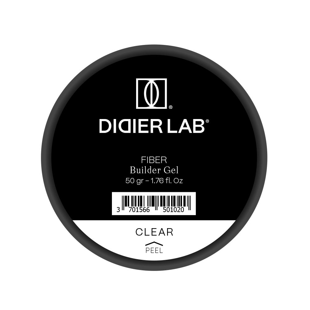 Fiber builder gel "Didier Lab", Clear, 50gr