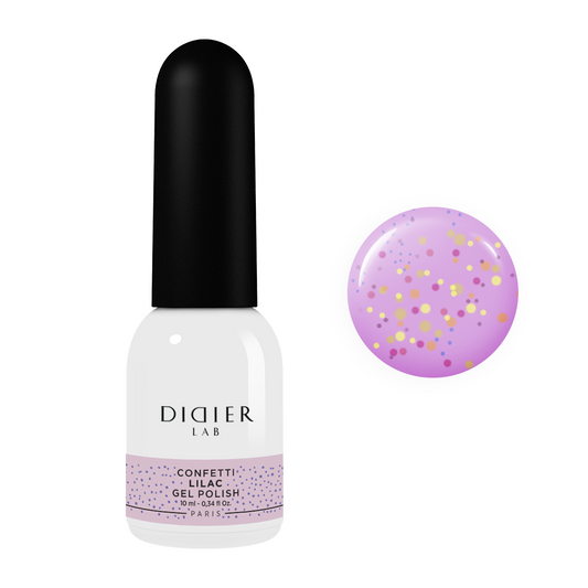 Gellak "Didier Lab", Confetti, Lilac