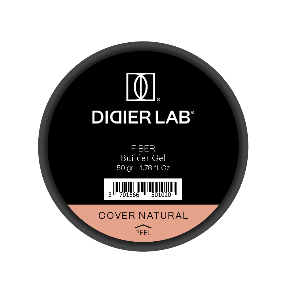 Fiber builder gel "Didier Lab", Cover natural, 50gr