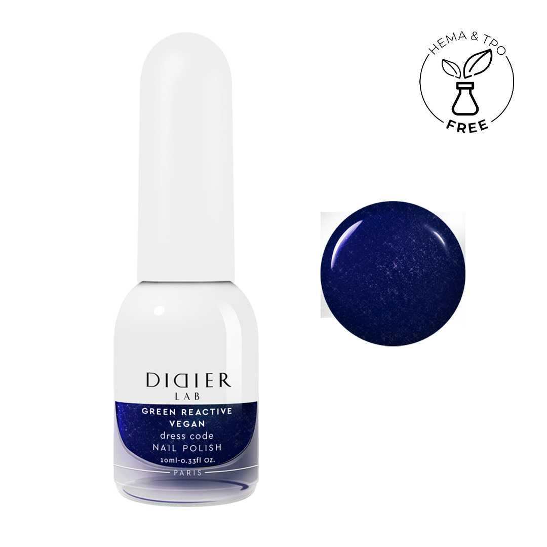 Green reactive, vegan nail polish "Didier Lab", dress code, 10ml