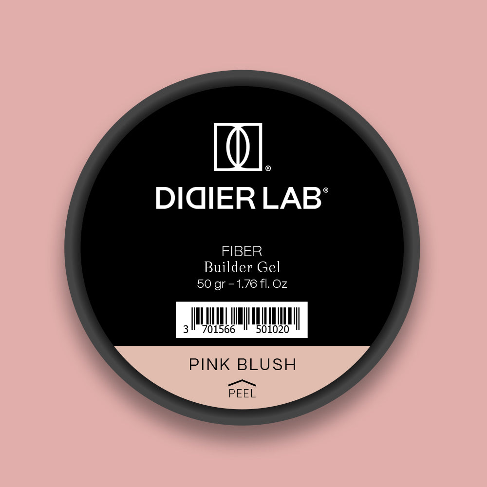 Fiber builder gel "Didier Lab", Pink Blush, 50gr