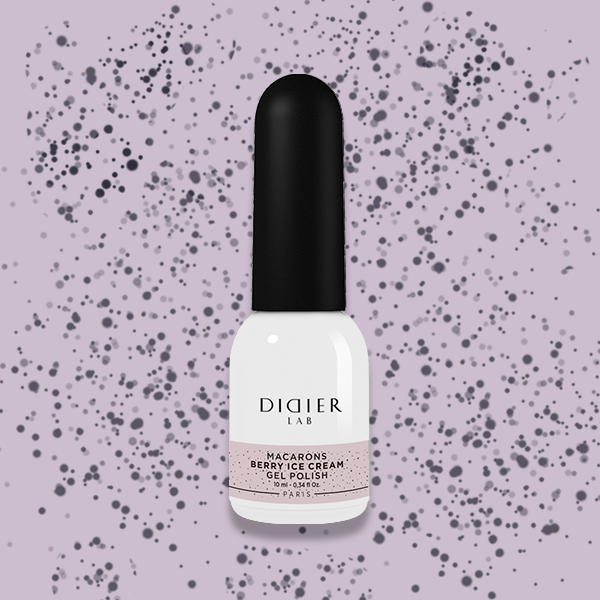 Gel polish "Didier Lab", Macarons, Berry Ice cream 10 ml