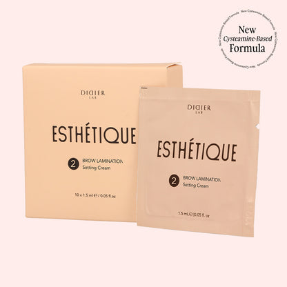 Esthétique Brow Lift setting cream 1,5 ml x 10 stuks