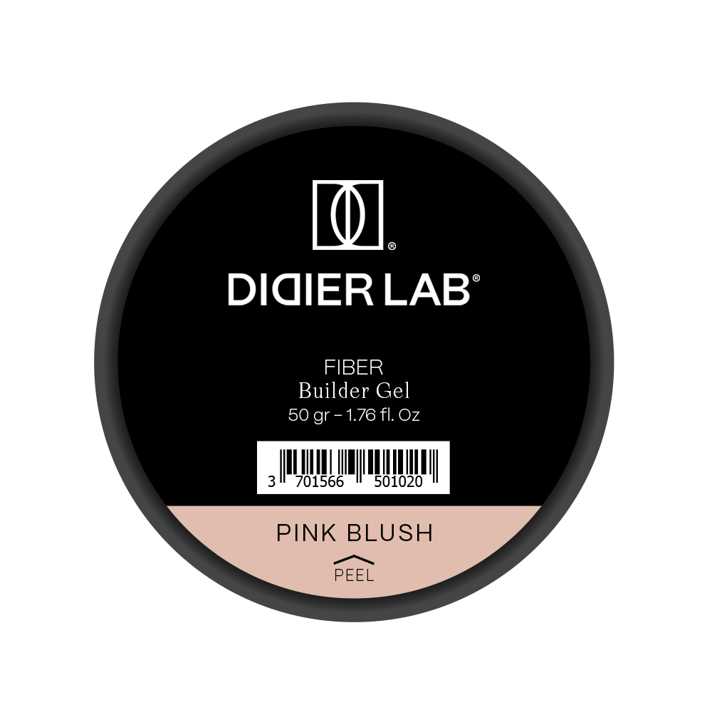 Fiber builder gel "Didier Lab", Pink Blush, 50gr