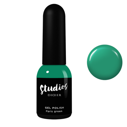 Gel polish "Studios Didier", Paris green, 8ml