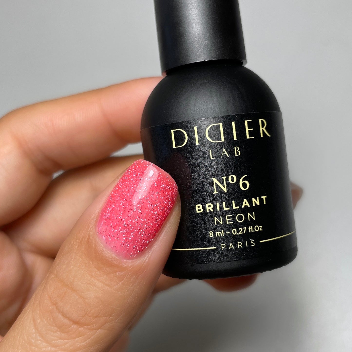 Gel polish "Didier Lab", Brillant NEON, No6, 8ml