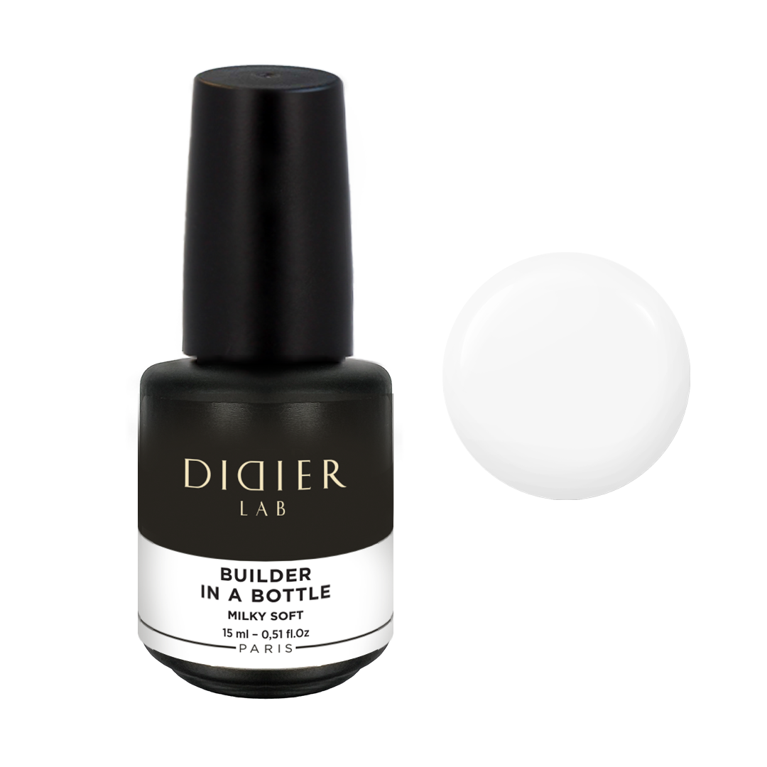 Builder Gel in a bottle "Didier Lab", Milky Soft, 15ml