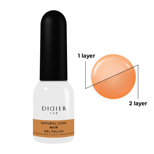 Gel polish "Didier Lab", Natural Look No.19