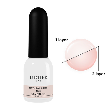 Gel polish "Didier Lab", Natural Look No.5