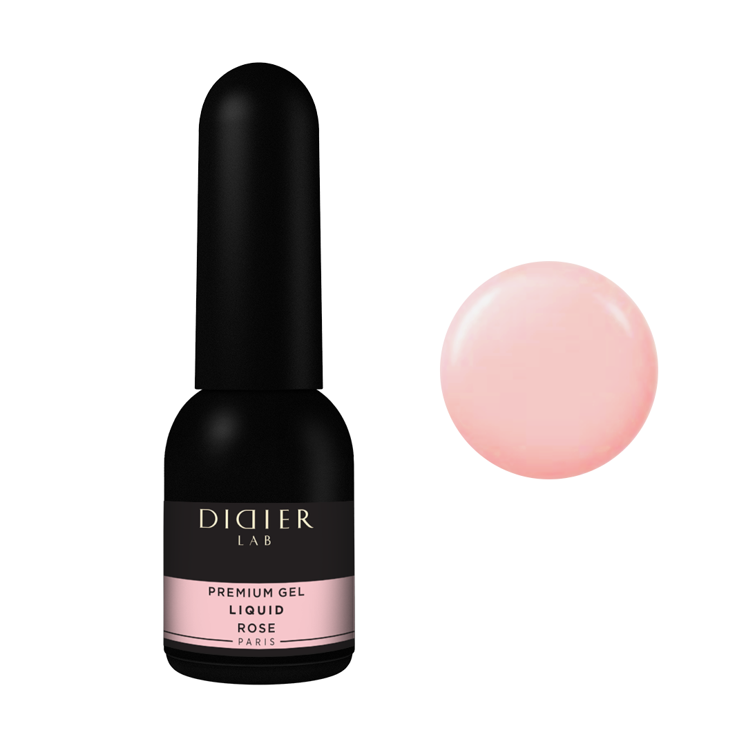 Premium Gel Liquid "Didier Lab", rose , 10ml