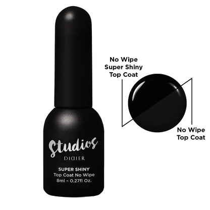 Top coat "Studios Didier", Super Shiny No wipe, 8ml