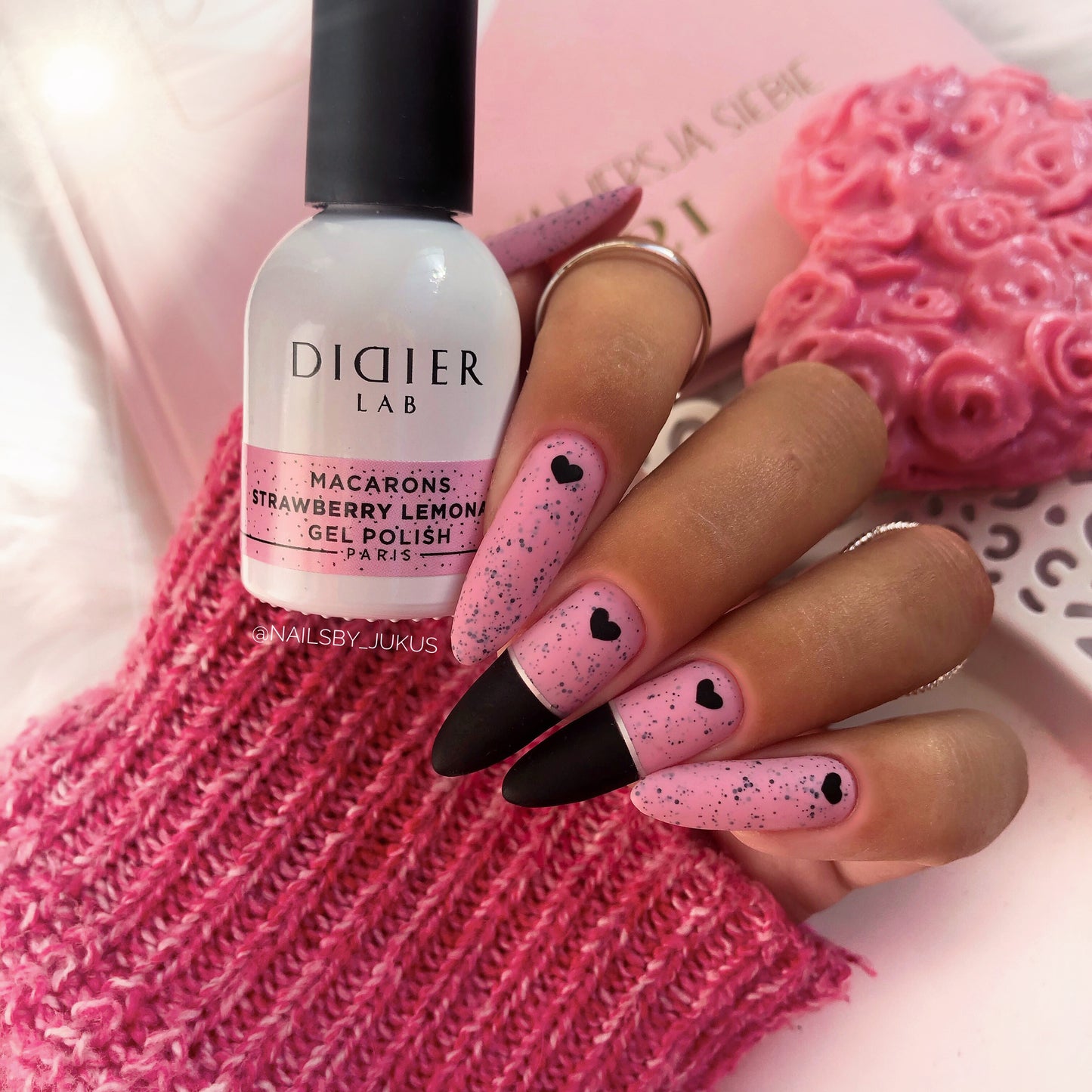 Gel polish "Didier Lab", Macarons, Strawberry Lemonade 10 ml