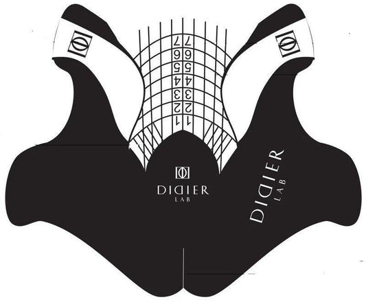 Didier Lab Plastic Nail Forms 100pcs