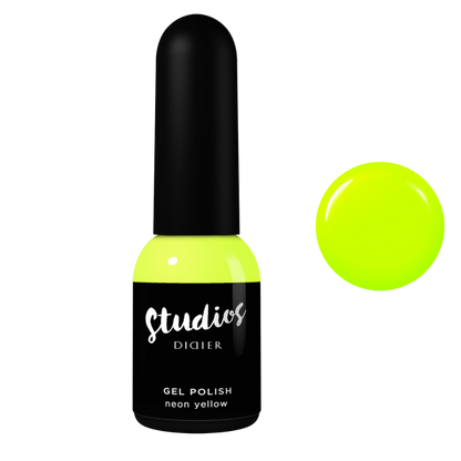 Gel Polish Studios Didier, Neon Yellow, 8ml