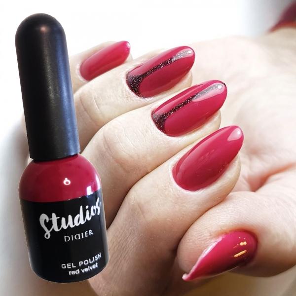 Gel Polish Studios Didier, red velvet, 8ml